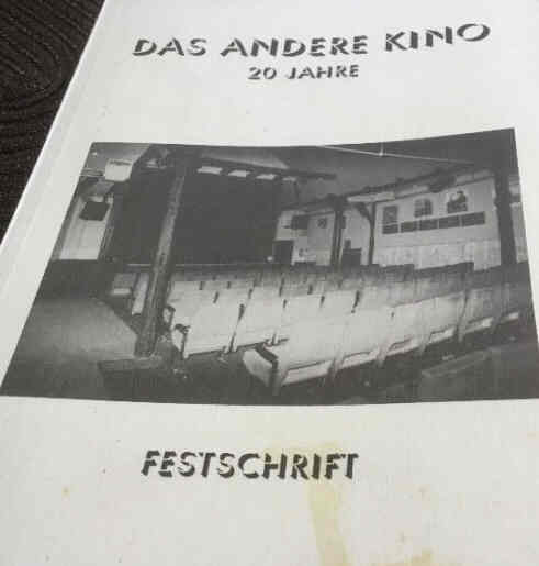 ANDERE KINO | DAS magazine cover Issue 20   1995