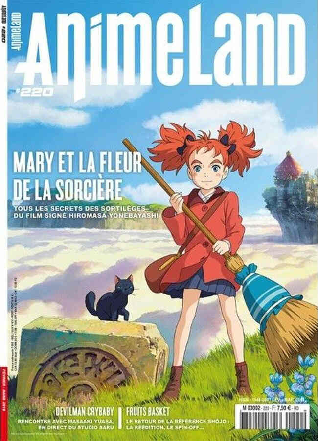 ANIMELAND magazine cover Issue 220  February/March 2018