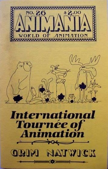 ANIMANIA magazine cover Issue 26 June 1983