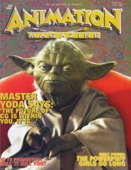 ANIMATION magazine cover Issue 115 July 2002