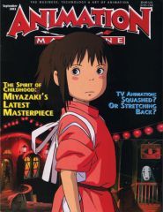 ANIMATION magazine cover Issue 117 September 2002