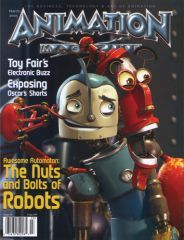 ANIMATION magazine cover Issue 146 March 2005