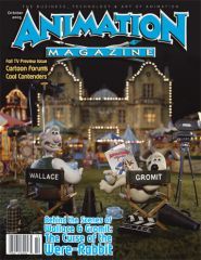 ANIMATION magazine cover Issue 153 October 2005