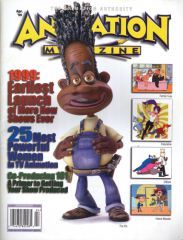 ANIMATION magazine cover Issue 77 April 1999
