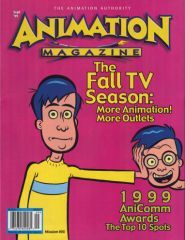 ANIMATION magazine cover Issue 82 September 1999