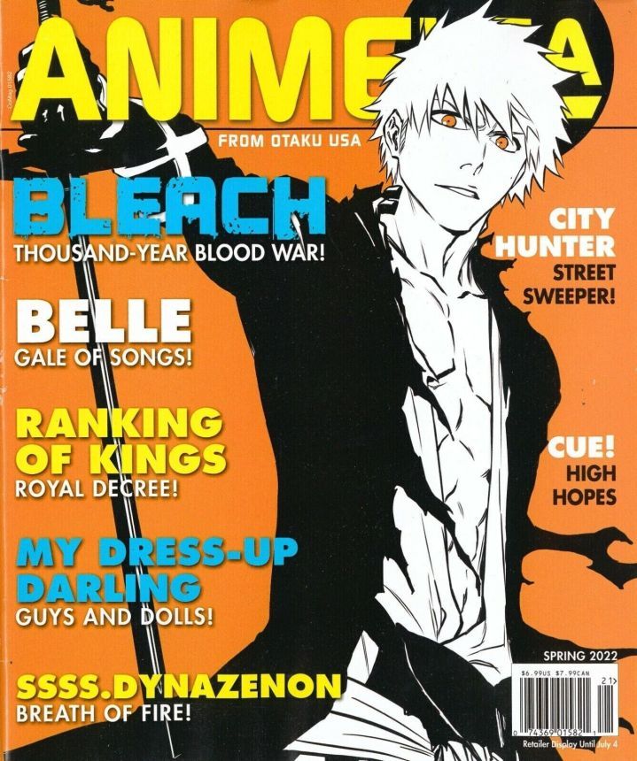 ANIME USA magazine cover Spring 2022