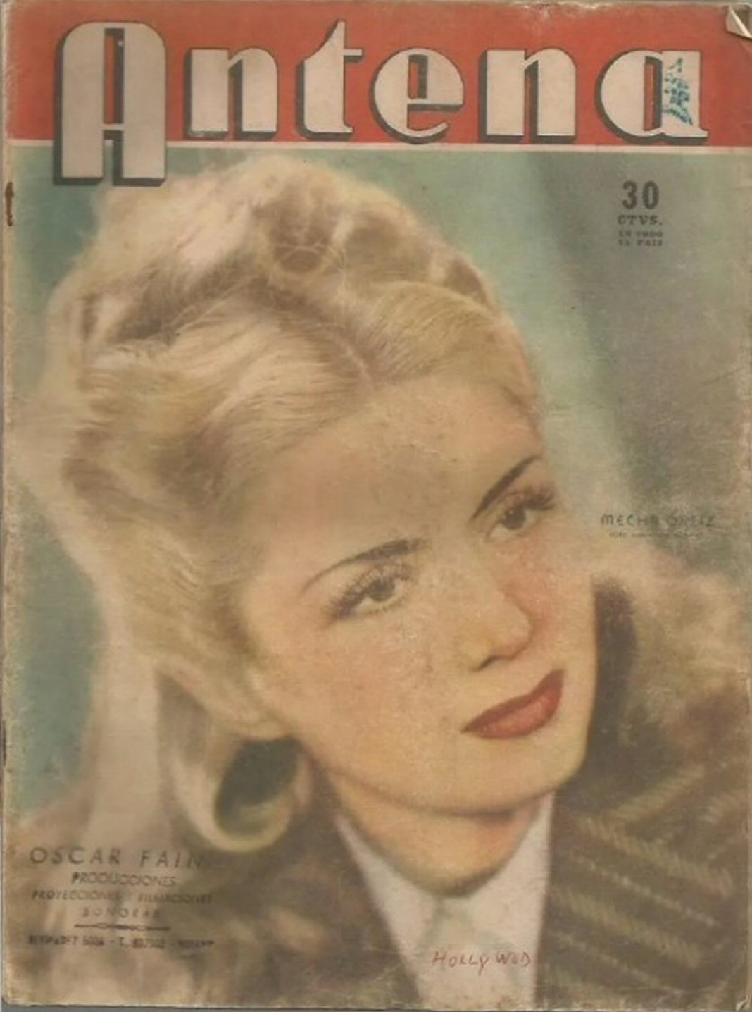 ANTENA magazine cover Issue 896   1948