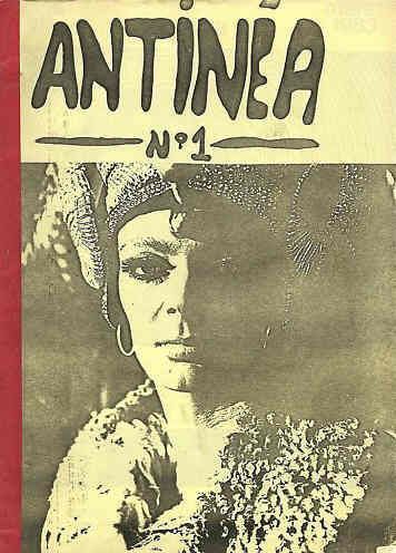 ANTINEA magazine cover Issue 1 March 1983
