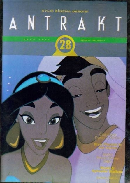 ANTRAKT (TURKEY) magazine cover Issue 28 January 1994