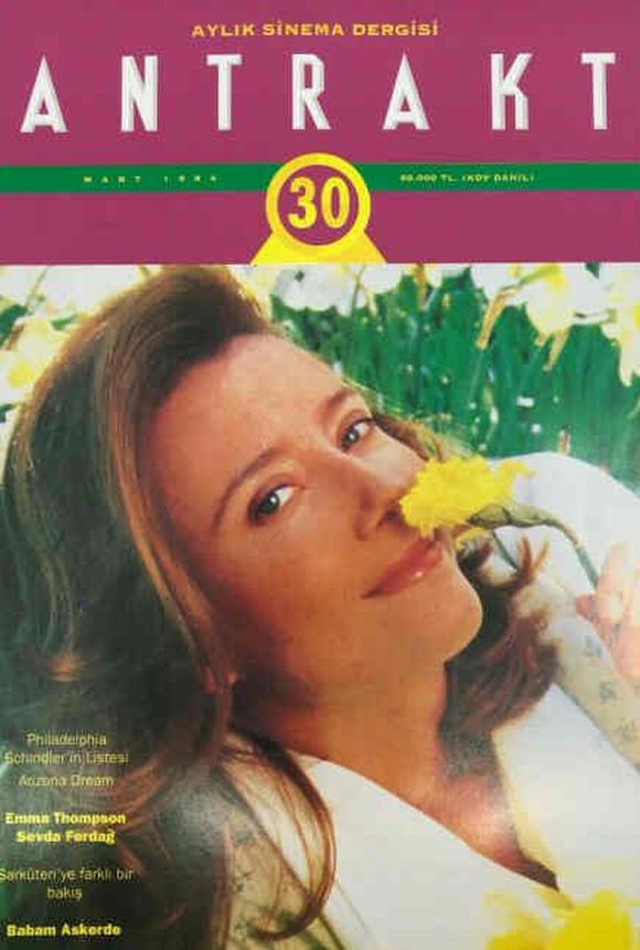 ANTRAKT (TURKEY) magazine cover Issue 30  March 1994