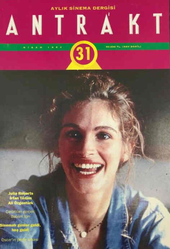 ANTRAKT (TURKEY) magazine cover Issue 31  April 1994