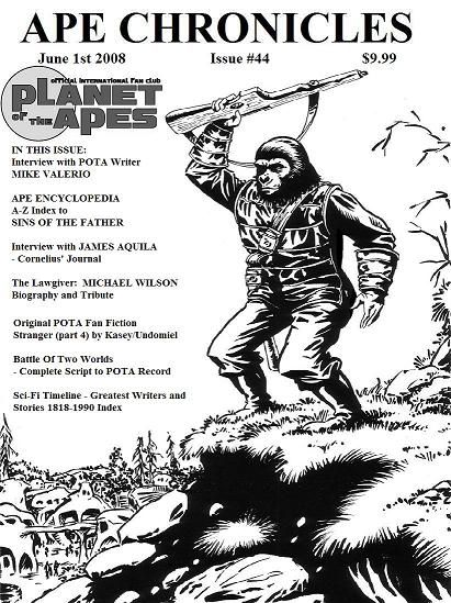 APE CHRONICLES magazine cover Issue 44 June 2008