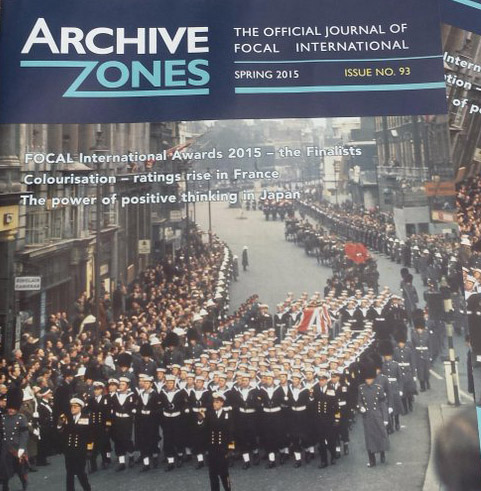 ARCHIVE ZONES magazine cover Issue 93 Spring 2015