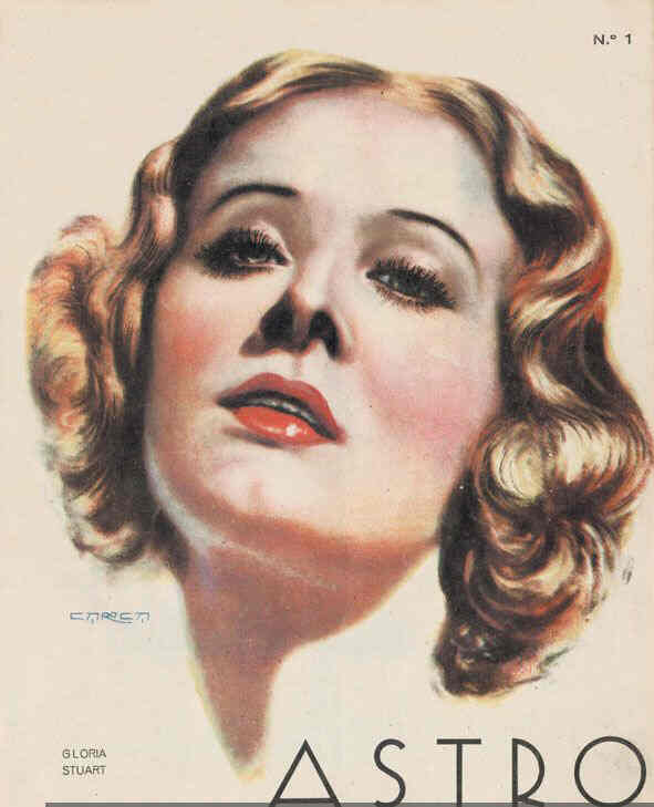 ASTRO magazine cover Issue 1 29 May 1935