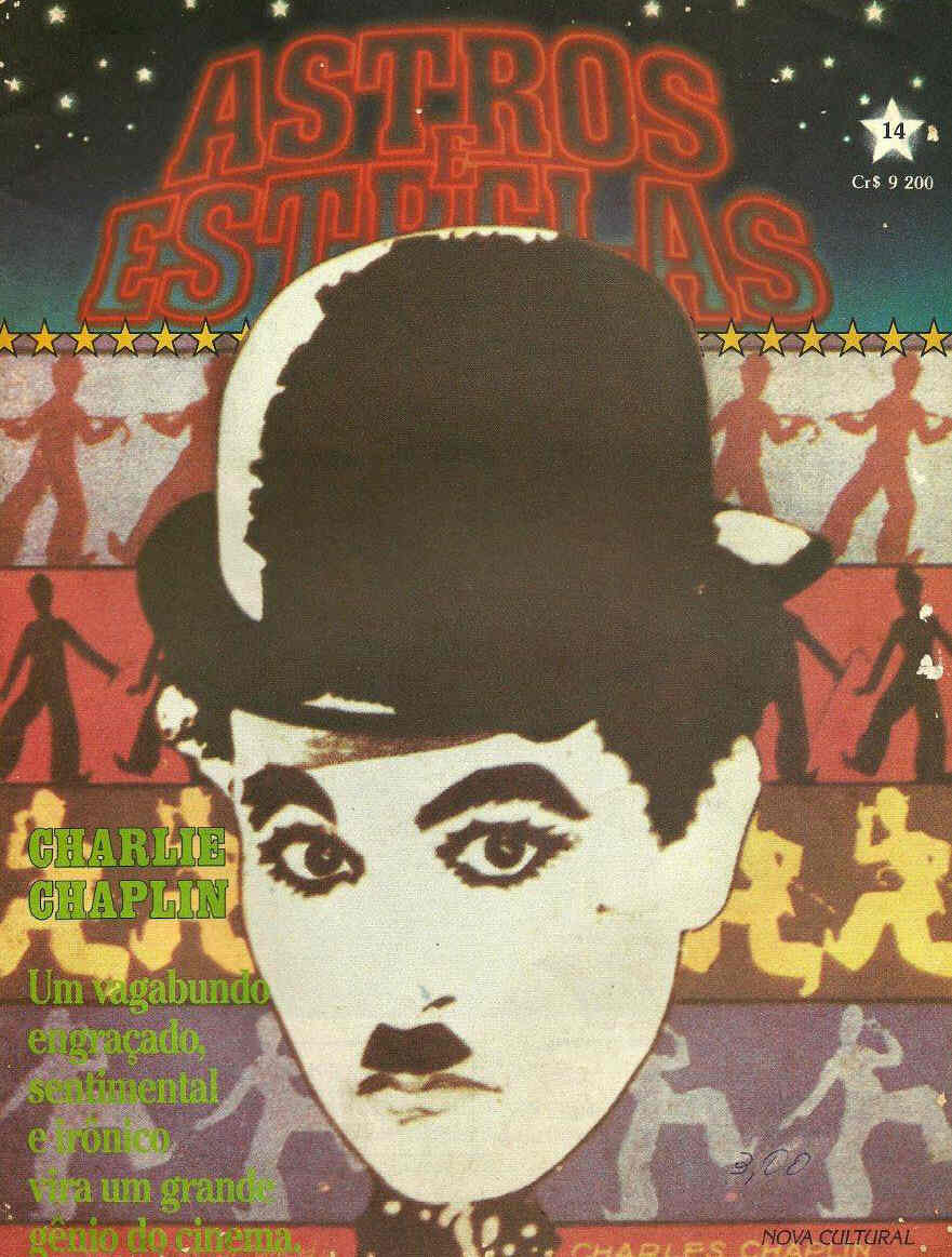 ASTROS E ESTRELAS magazine side cover Issue 14  1985