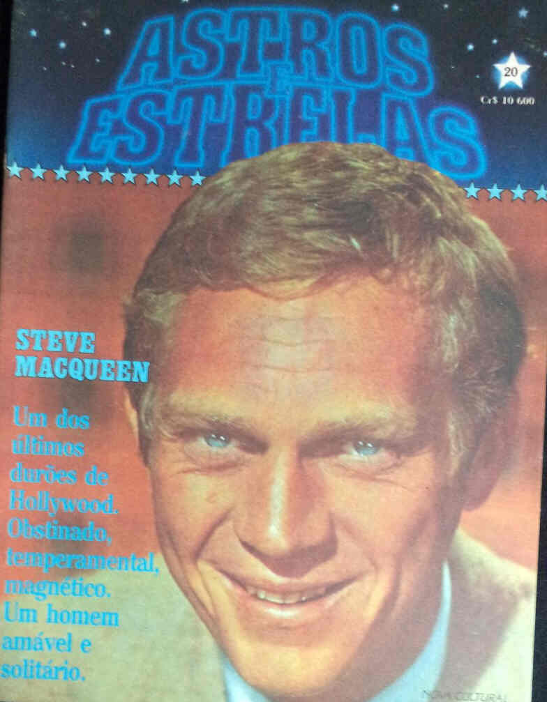 ASTROS E ESTRELAS magazine side cover Issue 20  1985