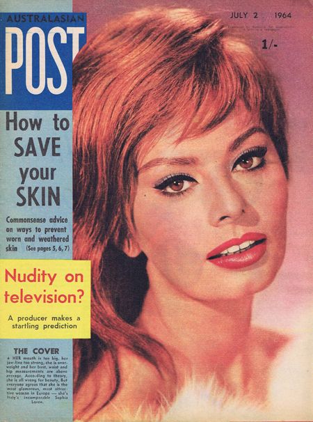 AUSTRALASIAN POST magazine side cover 2 July 1964