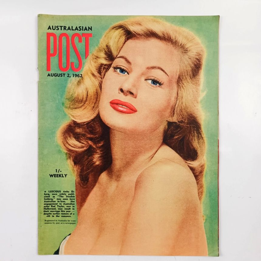 AUSTRALASIAN POST magazine cover 2 August 1962