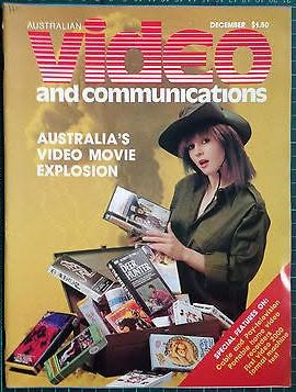 AUSTRALIAN VIDEO AND COMMUNICATIONS magazine cover Issue 2  December 1981