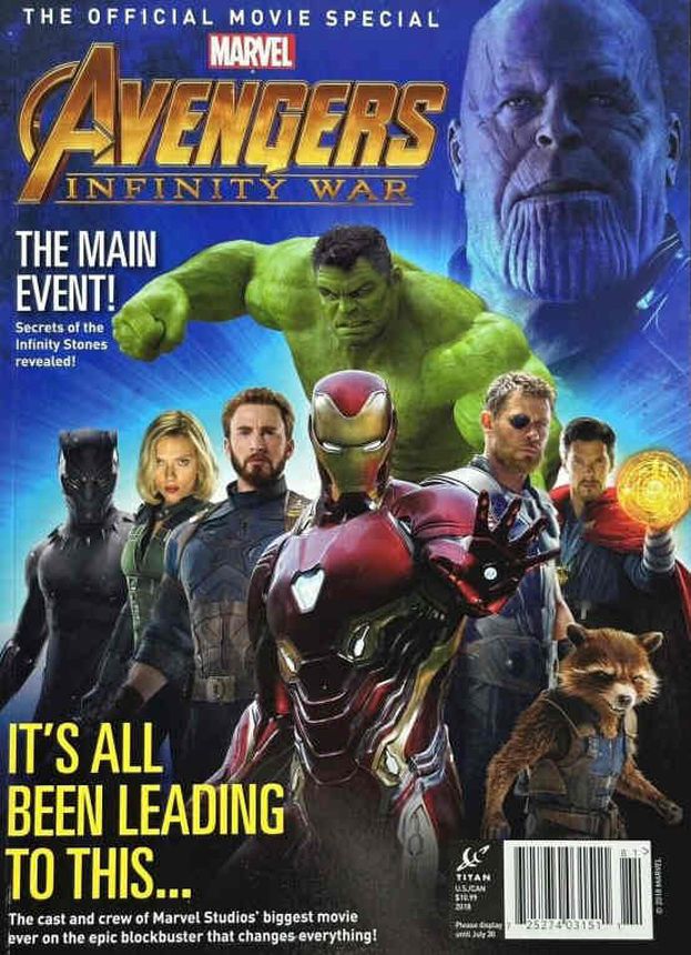 OFFICIAL MOVIE MAGAZINES magazine cover   2018
