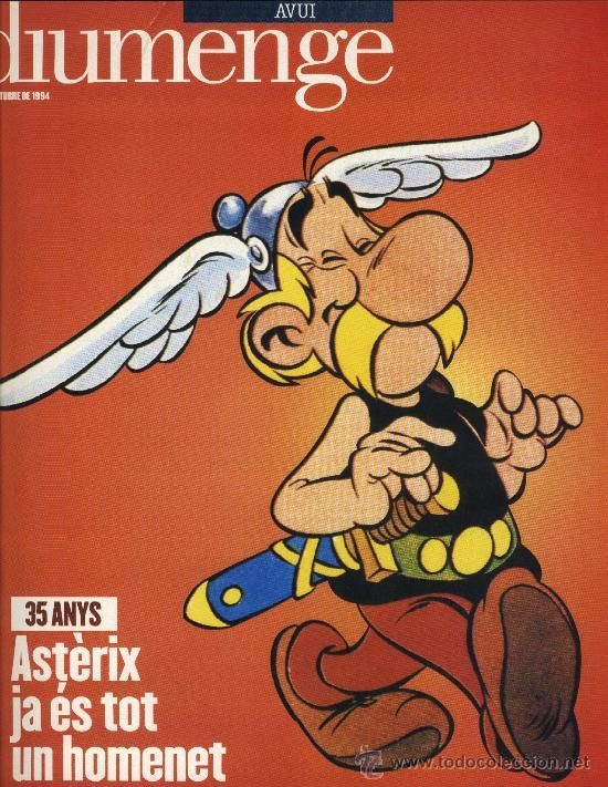AVUI DIUMENGE magazine cover  October 1994