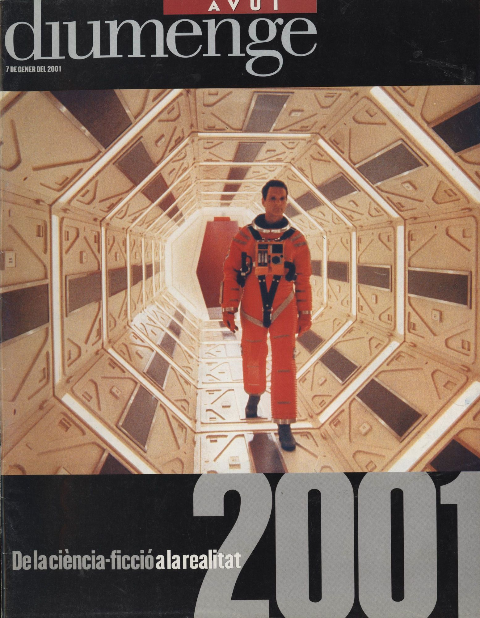 AVUI DIUMENGE magazine cover 7 January 2001