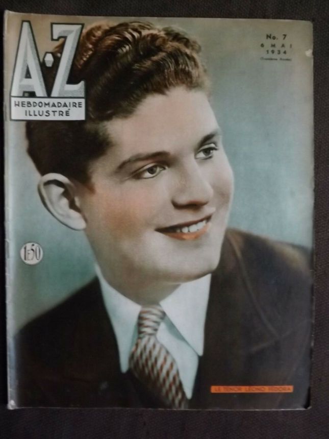 A-Z magazine cover Issue 7 6 May 1934