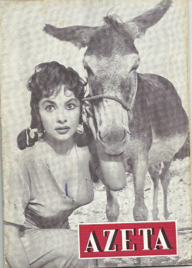 AZETA magazine cover Issue 4  1954