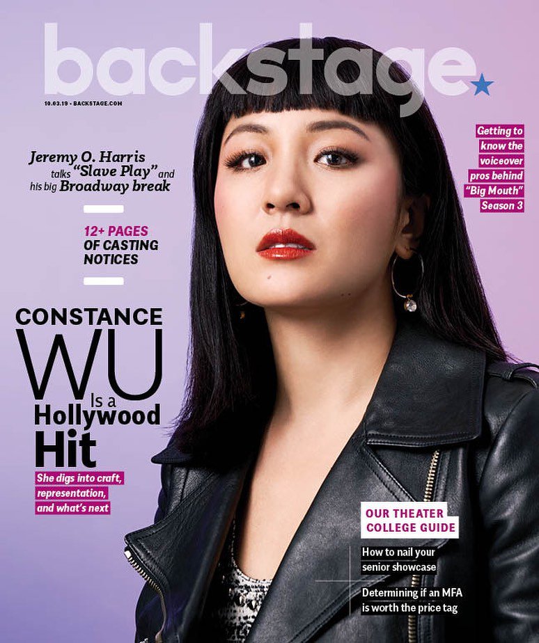 BACKSTAGE (USA) magazine side cover 3 October 2019