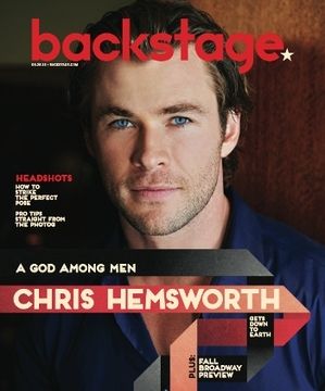 BACKSTAGE (USA) magazine side cover 26 September 2013