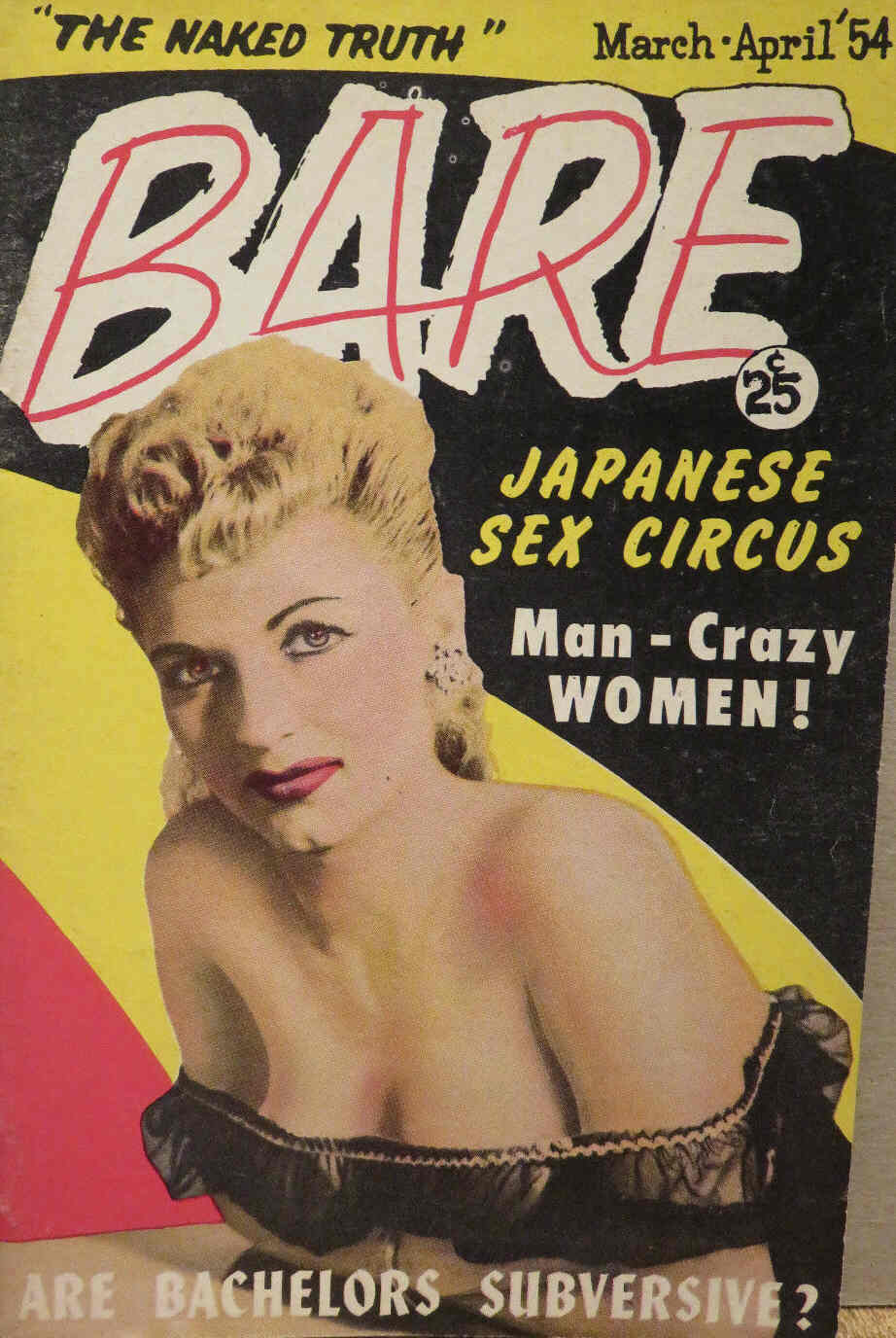 BARE magazine cover March/April 1954