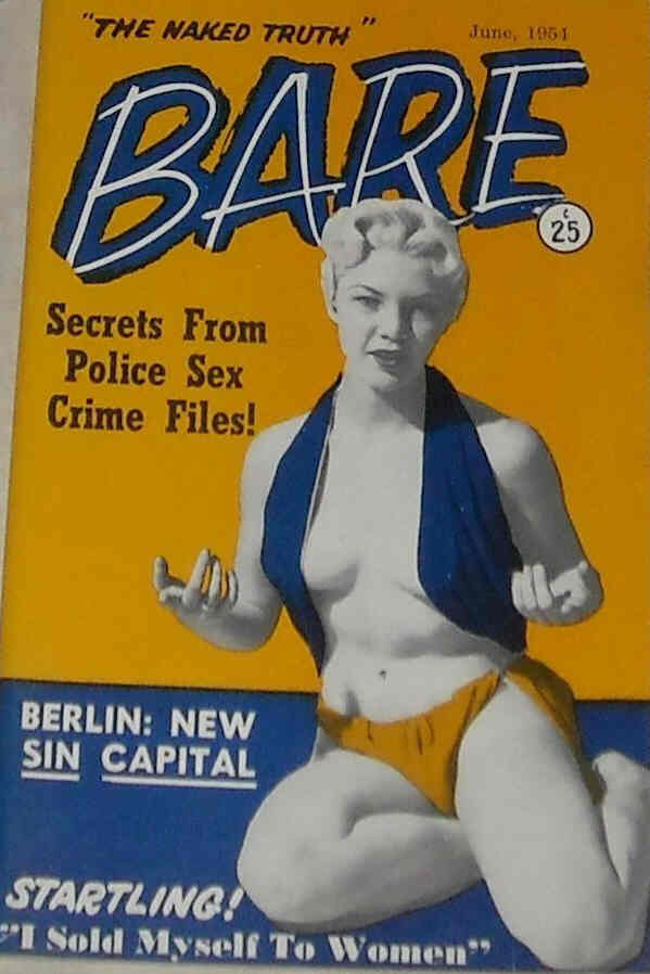 BARE magazine cover June 1954