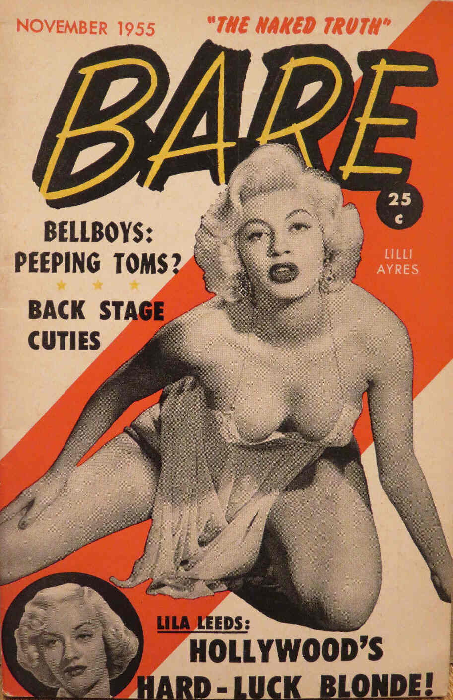 BARE magazine cover November 1955