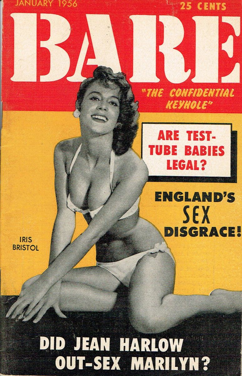 BARE magazine cover January 1956