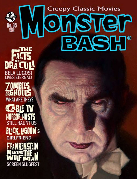 MONSTER BASH magazine cover Issue 35  February 2019