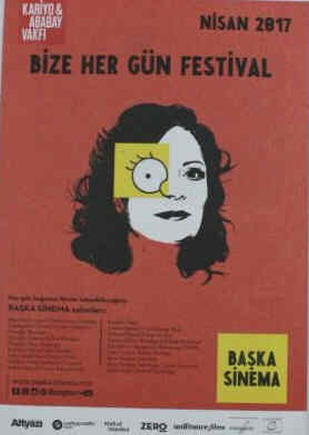 BASKA SINEMA magazine cover  April 2017
