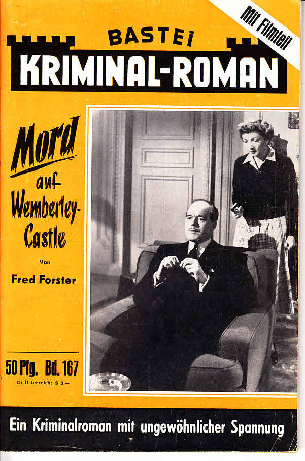 BASTEI KRIMINAL-ROMAN magazine cover Issue 167  