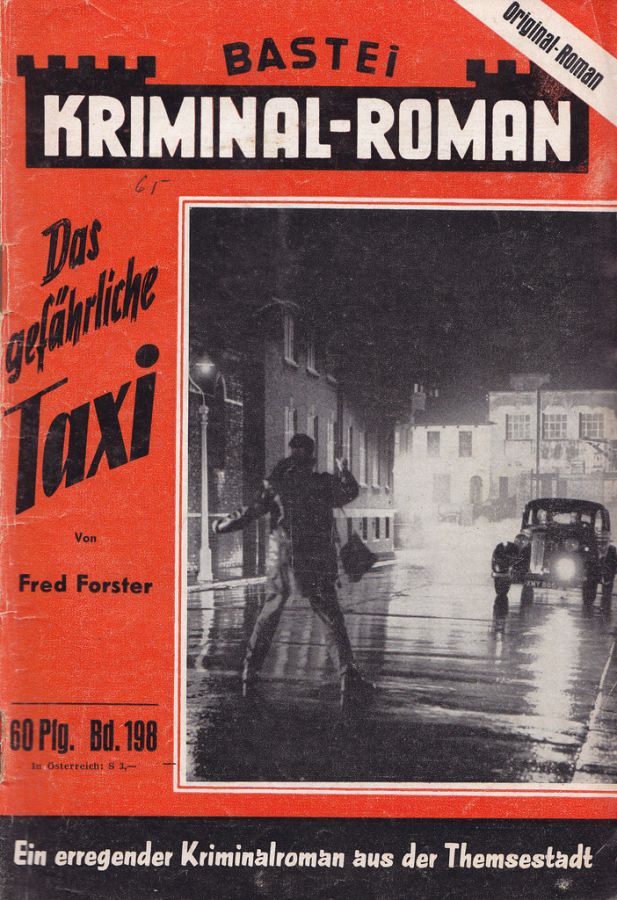 BASTEI KRIMINAL-ROMAN magazine cover Issue 198  