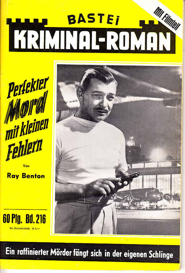 BASTEI KRIMINAL-ROMAN magazine cover Issue 216  