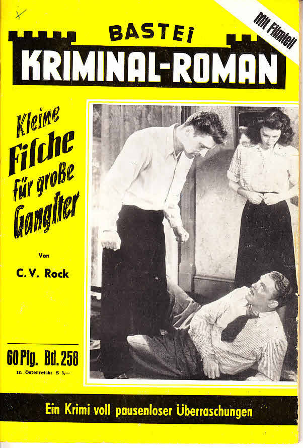 BASTEI KRIMINAL-ROMAN magazine cover Issue 258  