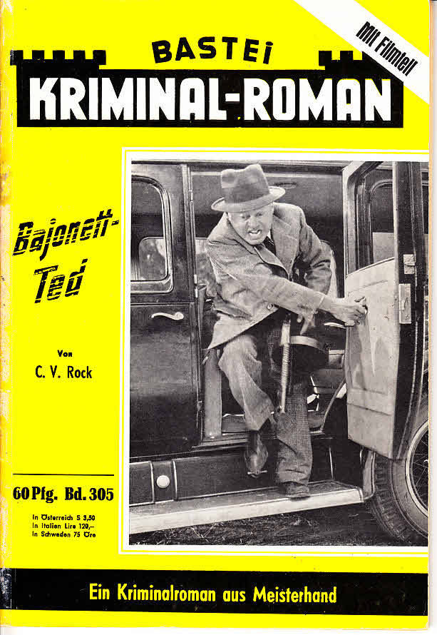 BASTEI KRIMINAL-ROMAN magazine cover Issue 305  