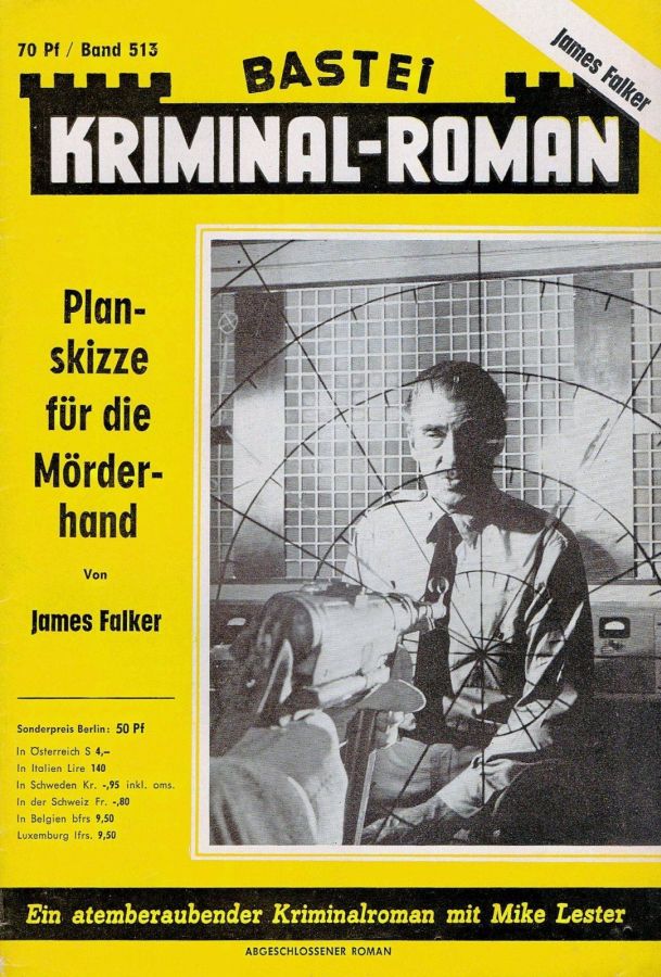 BASTEI KRIMINAL-ROMAN magazine cover Issue 513  