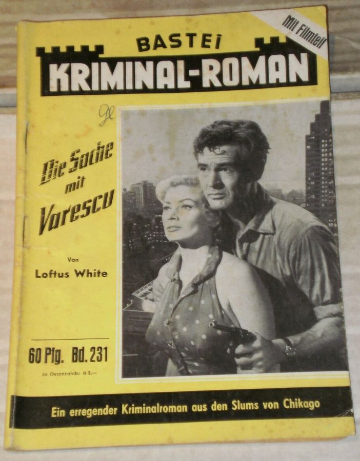 BASTEI KRIMINAL-ROMAN magazine cover Issue 231   