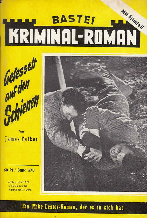 BASTEI KRIMINAL-ROMAN magazine cover Issue 370   