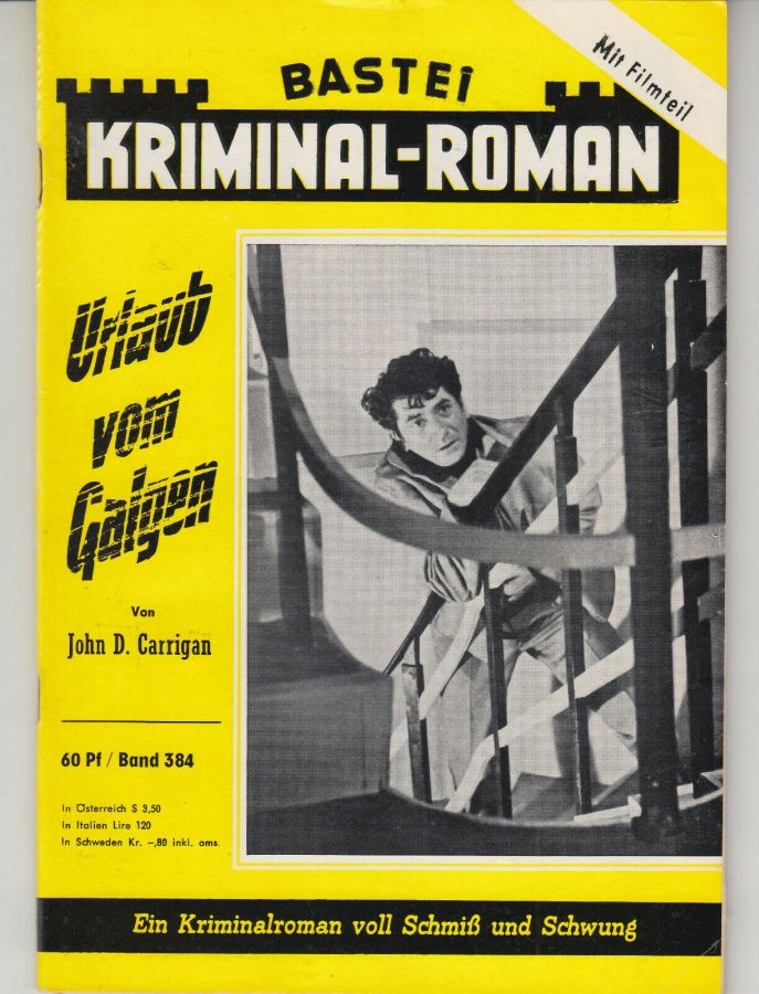 BASTEI KRIMINAL-ROMAN magazine cover Issue 384   