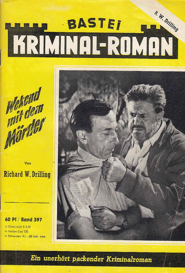 BASTEI KRIMINAL-ROMAN magazine cover Issue 397   