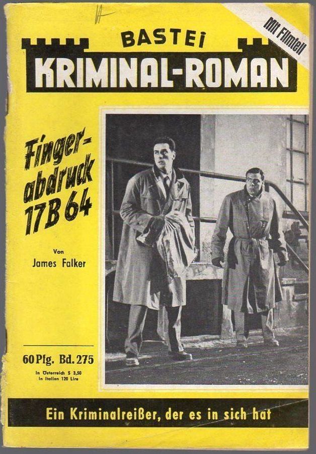 BASTEI KRIMINAL-ROMAN magazine cover Issue 275   