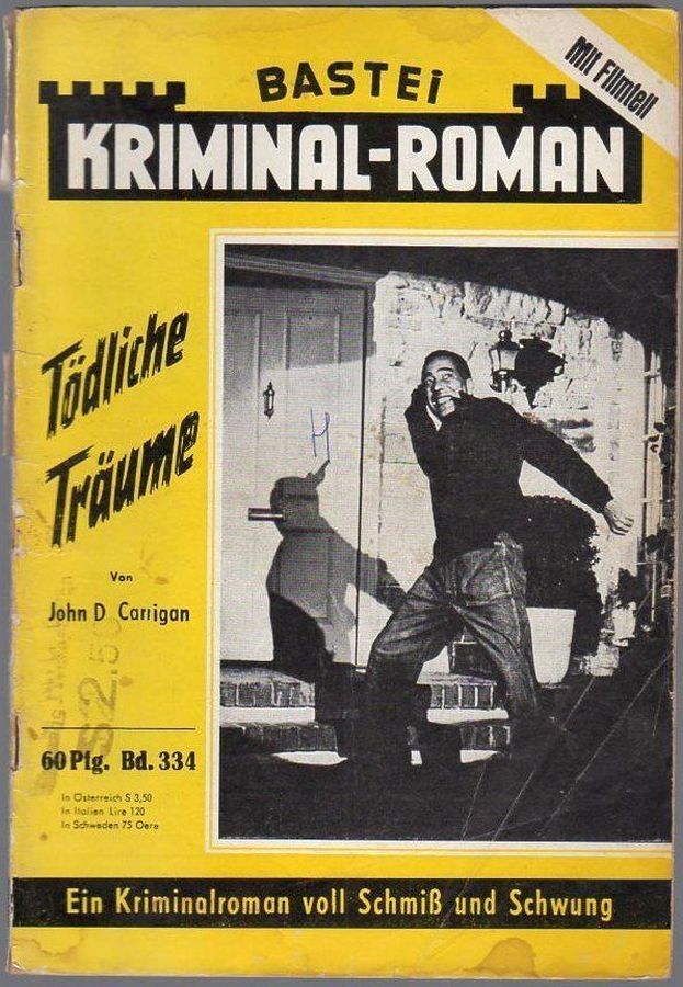 BASTEI KRIMINAL-ROMAN magazine cover Issue 334   