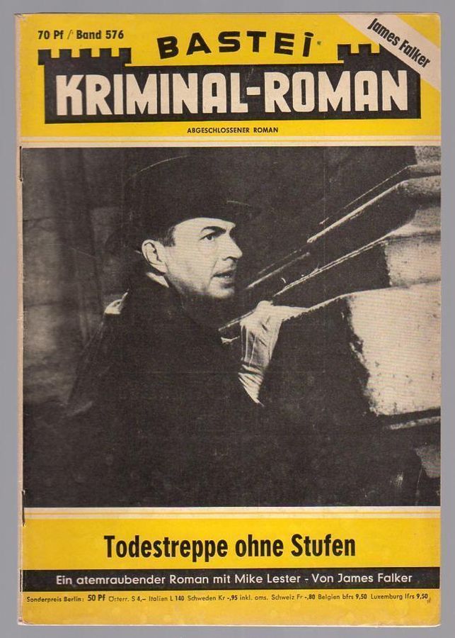 BASTEI KRIMINAL-ROMAN magazine cover Issue 576   