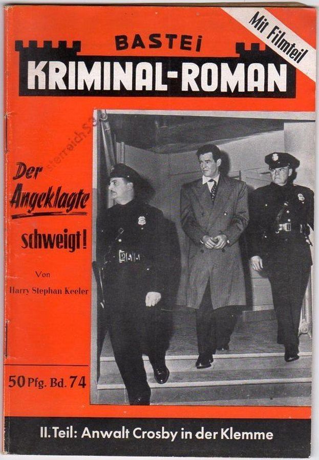 BASTEI KRIMINAL-ROMAN magazine cover Issue 74   